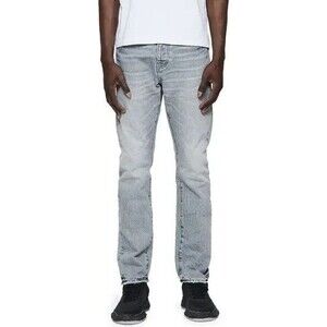 PURPLE BRAND Jeans Mens Size 38 Gray Wash Slim Straight P005 $295